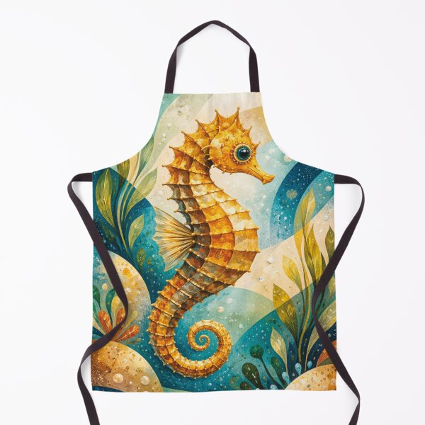 Item preview, Seahorse illustration – Underwater Marine Life designed and sold by GalleryKauffeld.
