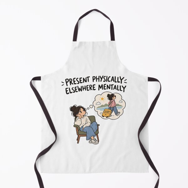 Item preview, Funny Mental Escape & Relatable Introvert Design designed and sold by Sangeeta Art Co..