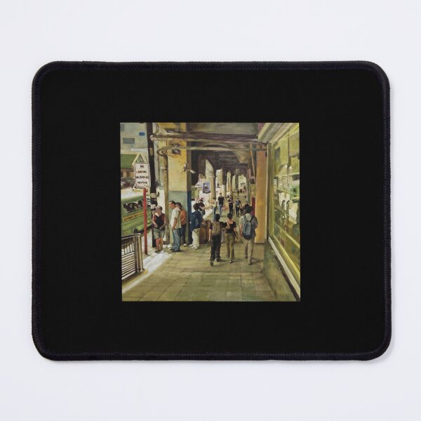 Item preview, An Afternoon At Roxas Vintage Street Fine Art Painting designed and sold by Moonmorc.