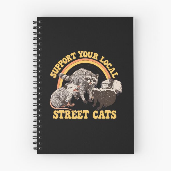 Item preview, Support Your Local Street Cats Retro Animal Rainbow designed and sold by Richaeman.