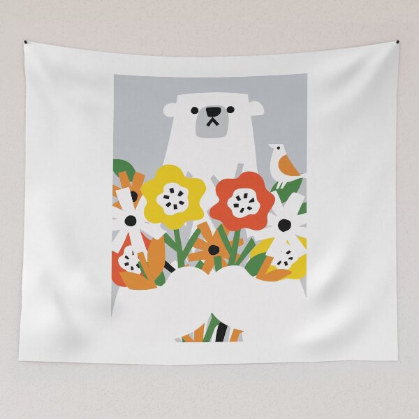 Item preview, A Chilly Bear's Warm Floral Delivery designed and sold by iliantymizwa.
