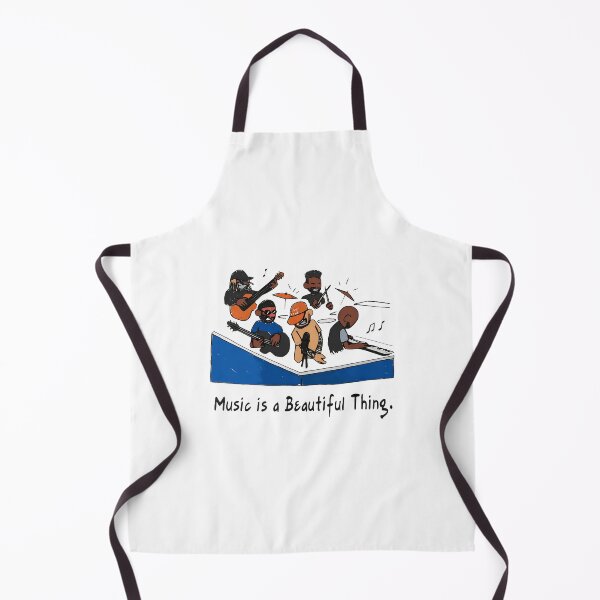 Item preview, Cartoon Band Music is a Beautiful Thing Tee designed and sold by Dalaysia98.