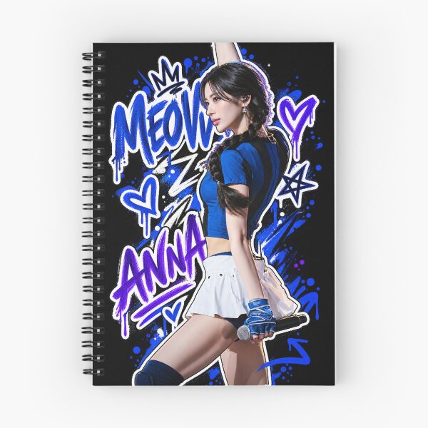 Item preview, Anna MEOVV Ddi Ro Ri Cobalt Splatter Performance Graphic designed and sold by Valereekmerch.
