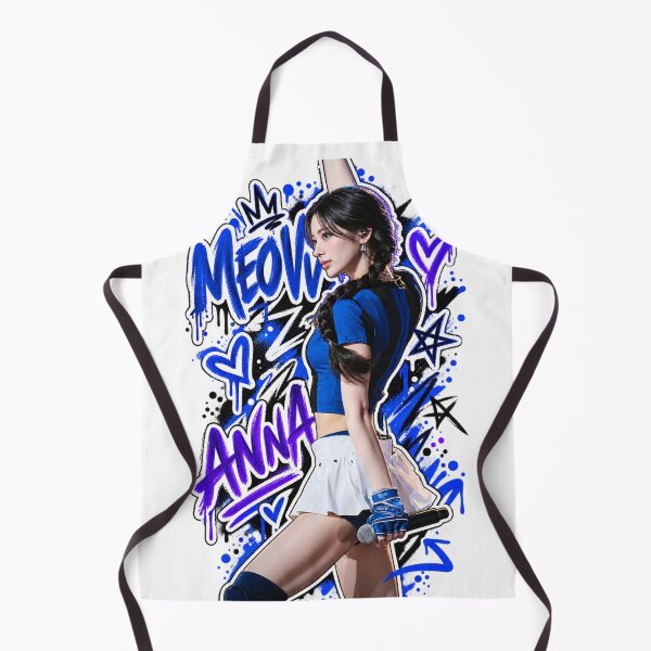 Item preview, Anna MEOVV Ddi Ro Ri Cobalt Splatter Performance Graphic designed and sold by Valereekmerch.