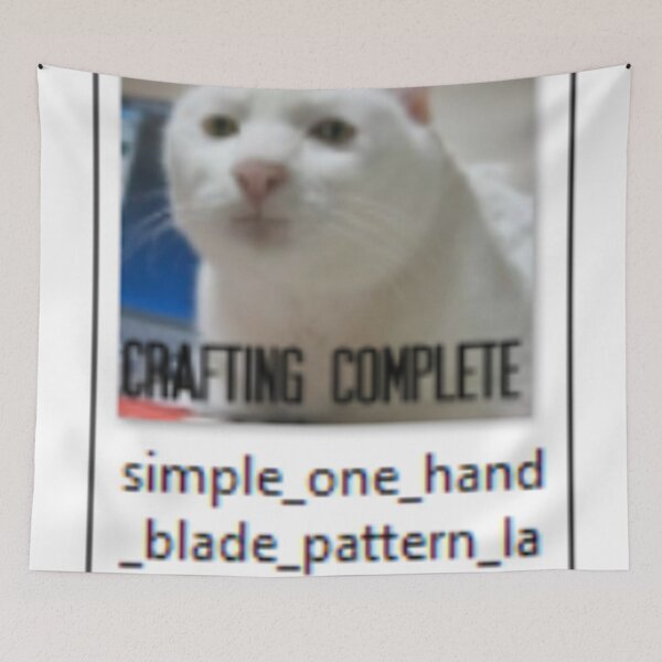 Item preview, crafting complete designed and sold by MemeOfTheCrop.