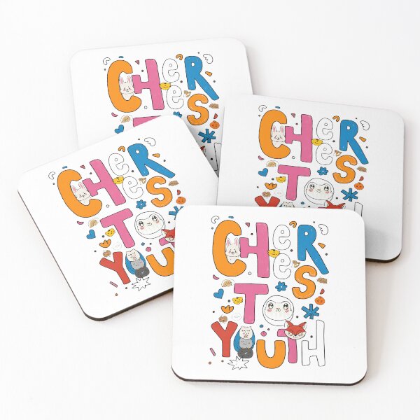Item preview, Cheers To Youth Retro Cute Animals  designed and sold by Treichel1985.