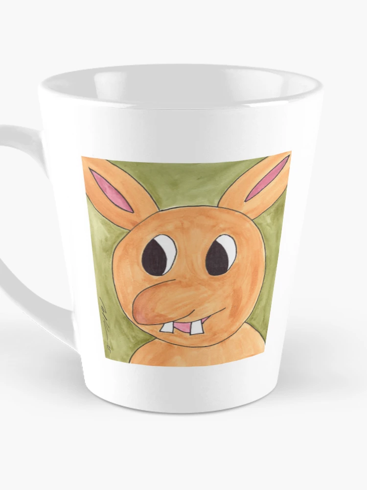 Thumbnail 3 of 4, Coffee Mug, funny Faces, Rabbit designed and sold by Anke‘s Bazaar.