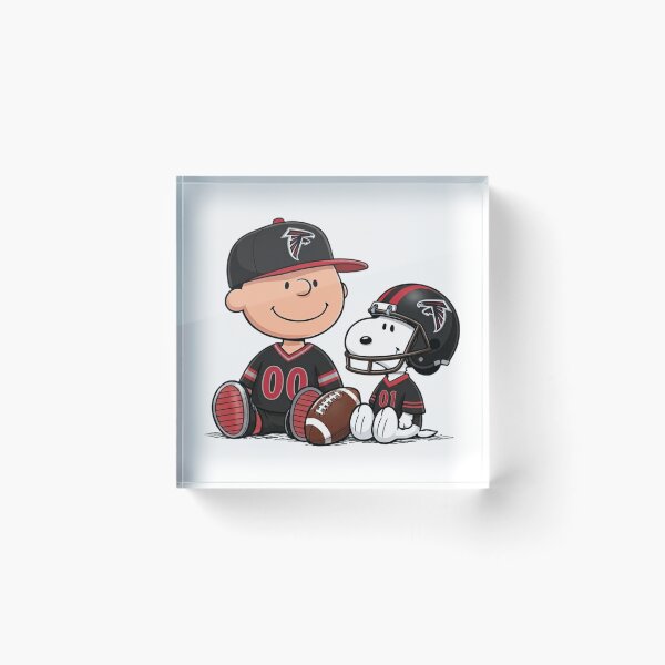 Item preview,  Snoopy And Charlie Brown Atlanta Falcons Football Fan designed and sold by DamianRoy88.