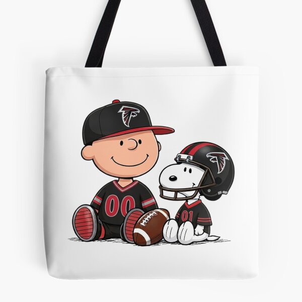 Item preview,  Snoopy And Charlie Brown Atlanta Falcons Football Fan designed and sold by DamianRoy88.