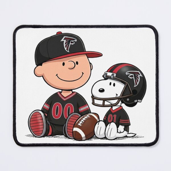 Item preview,  Snoopy And Charlie Brown Atlanta Falcons Football Fan designed and sold by DamianRoy88.