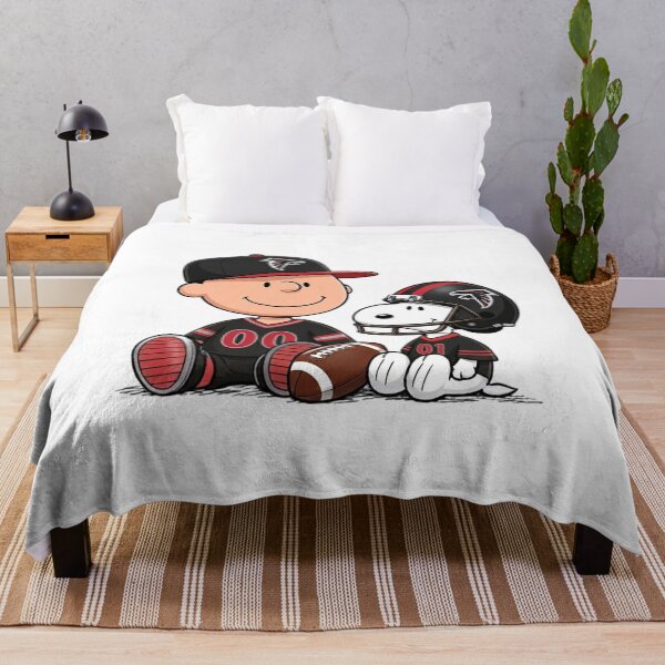 Item preview, Snoopy And Charlie Brown Atlanta Falcons Football Fan designed and sold by DamianRoy88.