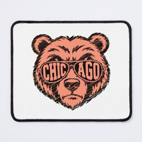 Item preview, Chicago Bear Cool Sunglasses City Pride Sketch designed and sold by Snyder93.