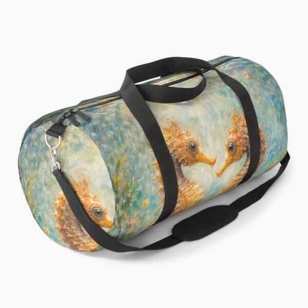 Item preview, Seahorse Painting – Tropical Seahorses and Sea Life designed and sold by GalleryKauffeld.