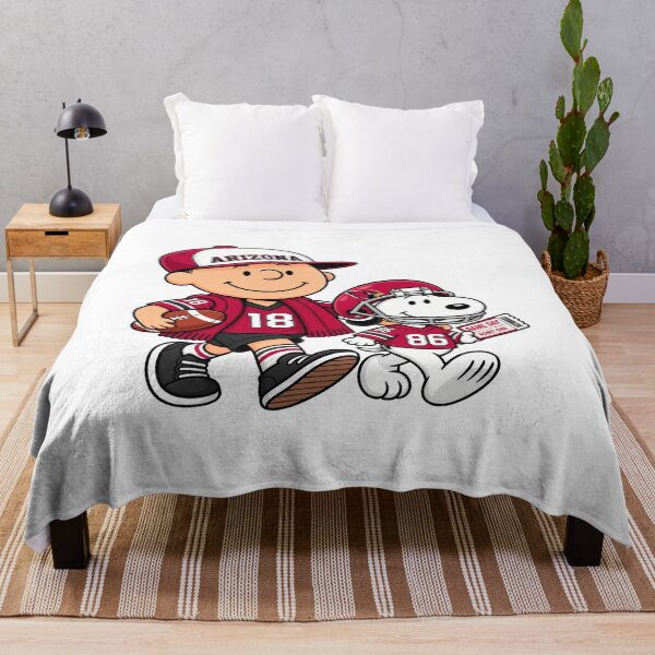 Item preview, Arizona Football Fan Charlie Brown Snoopy Game Day designed and sold by PsycheValley.