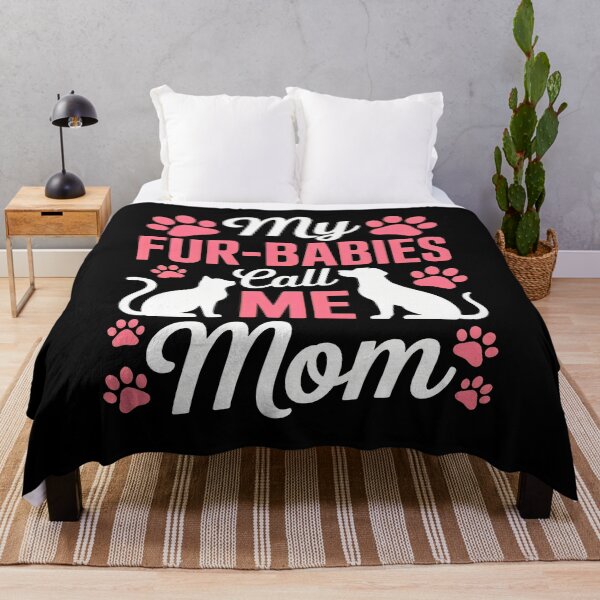 Item preview, My Fur-Babies Call Me Mom Cat Dog Paw Prints designed and sold by SoyLamderma.