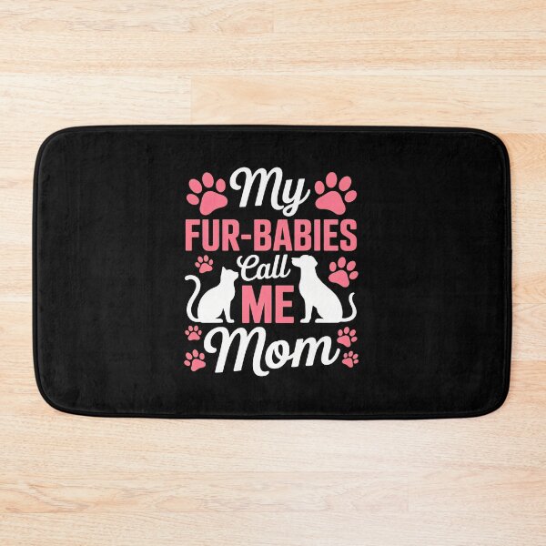 Item preview, My Fur-Babies Call Me Mom Cat Dog Paw Prints designed and sold by SoyLamderma.