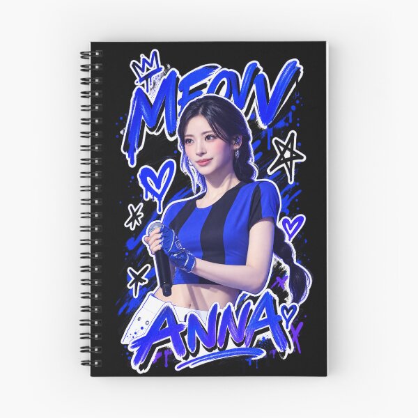 Item preview, Anna MEOVV Favorite Song Streetwear Ink Splash Visual designed and sold by Valereekmerch.