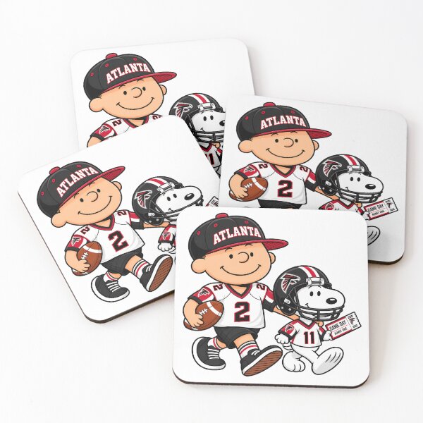 Item preview, Atlanta Falcons Charlie Brown & Snoopy Football designed and sold by PsycheValley.