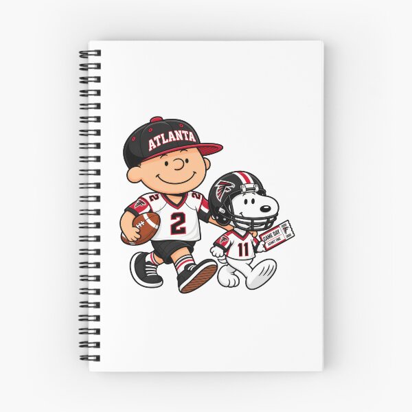 Item preview, Atlanta Falcons Charlie Brown & Snoopy Football designed and sold by PsycheValley.