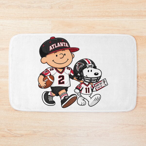 Item preview, Atlanta Falcons Charlie Brown & Snoopy Football designed and sold by PsycheValley.