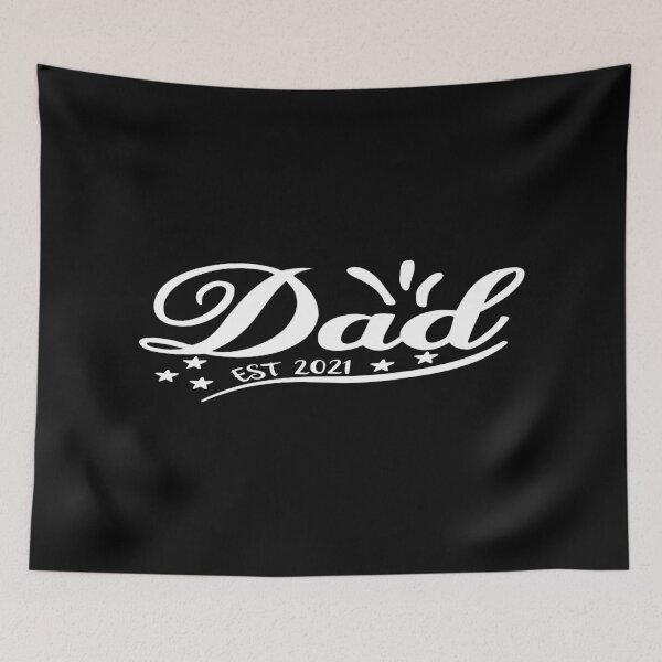 Item preview, Dad Est 2021 Starry Night New Father's Day Gift T-Shirt designed and sold by phassystore.