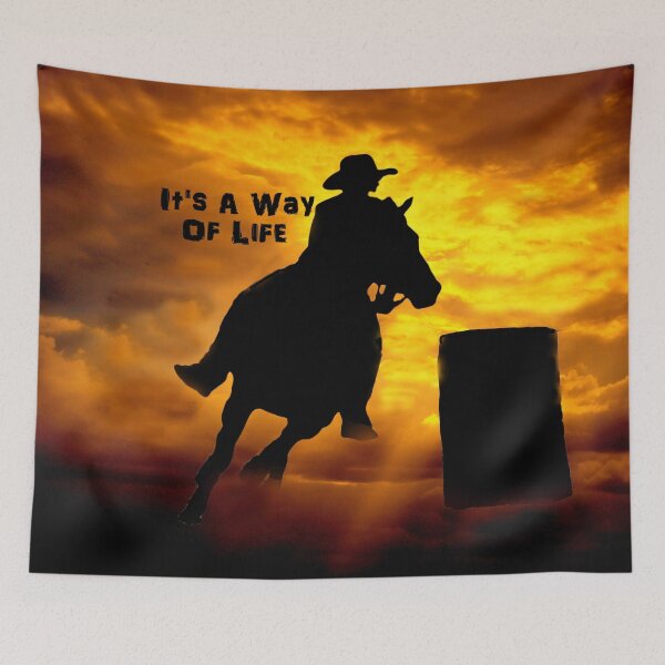 Item preview, BARREL RACER, RODEO HOME DECOR AND ATTIRE designed and sold by Barbara Jean Photo Art And Design.