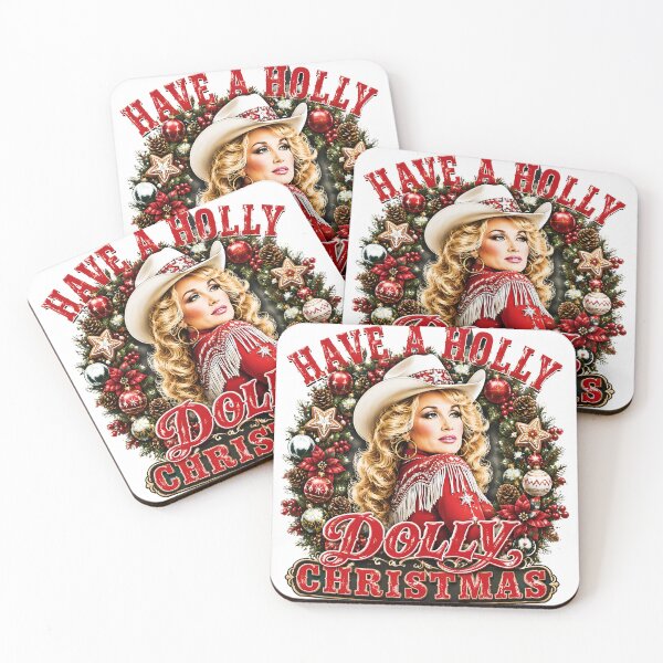 Item preview, Country Music Queen Dolly Christmas Wreath designed and sold by PimotaRaku.