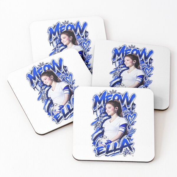 Item preview, MEOVV Ella Hit Em Royal Blue Drip Graffiti Visual Art designed and sold by Valereekmerch.