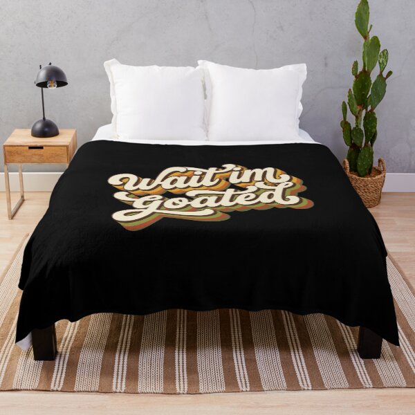 Item preview, Wait Im Goated Internet Slang Funny Meme Confidence designed and sold by PopStars1993.