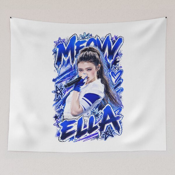 Item preview, Ella MEOVV Ddi Ro Ri Blue Blot Streetwear Graphic designed and sold by Valereekmerch.
