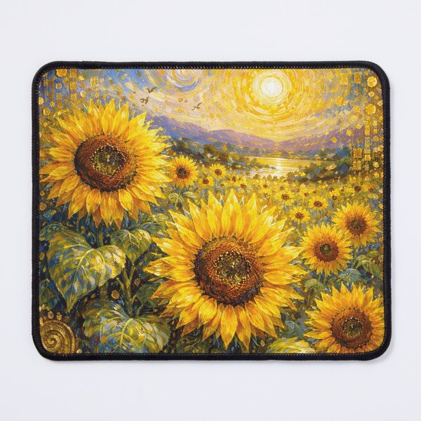 Item preview, Sunflower Painting – Golden Floral Artwork designed and sold by GalleryKauffeld.