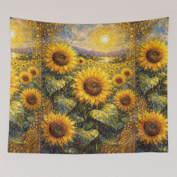 Item preview, Sunflower Painting – Golden Floral Artwork designed and sold by GalleryKauffeld.