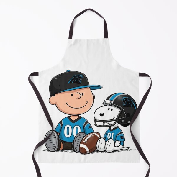 Item preview, Snoopy And Charlie Brown Carolina Panthers Football Fan designed and sold by DamianRoy88.