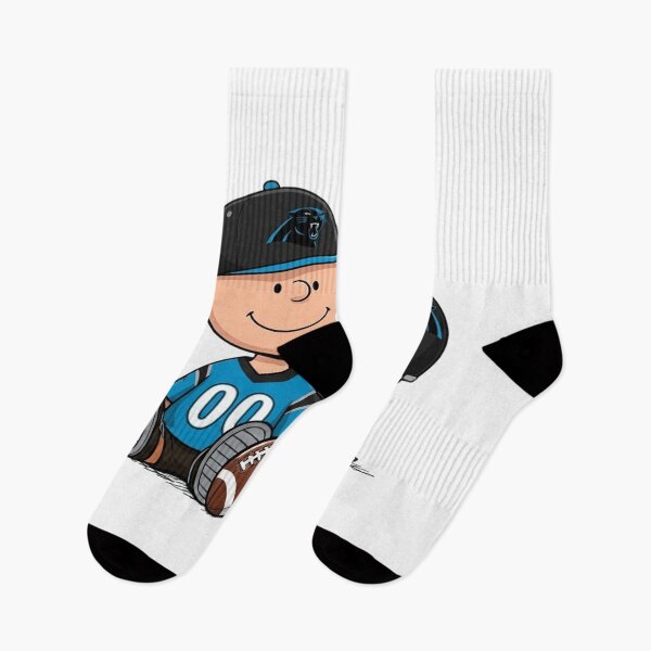 Item preview, Snoopy And Charlie Brown Carolina Panthers Football Fan designed and sold by DamianRoy88.