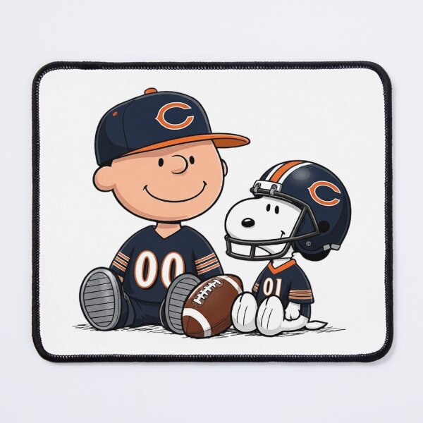 Item preview, Snoopy And Charlie Brown Chicago Bears Football Fan designed and sold by DamianRoy88.
