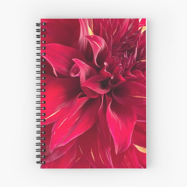 Item preview, Dark Red Dahlia Macro Floral Art designed and sold by ZorianArt.