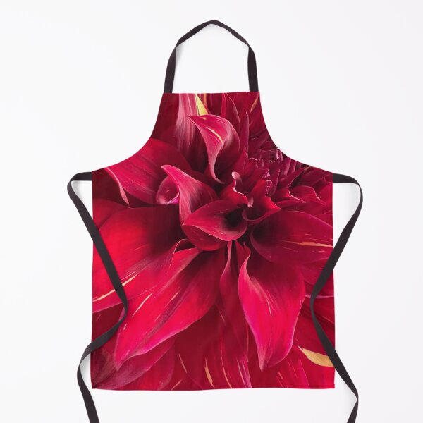 Item preview, Dark Red Dahlia Macro Floral Art designed and sold by ZorianArt.
