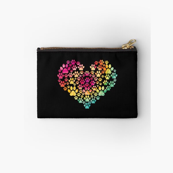 Item preview, Colorful Watercolor Paw Heart Design designed and sold by SoyLamderma.