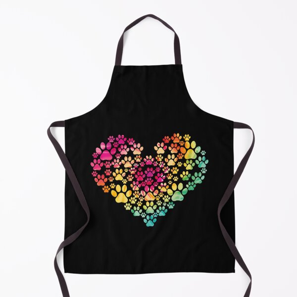 Item preview, Colorful Watercolor Paw Heart Design designed and sold by SoyLamderma.