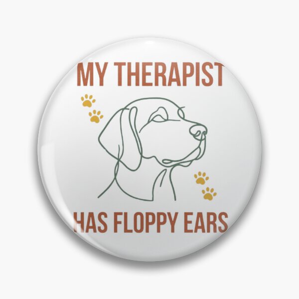 Item preview, My Therapist Has Floppy Ears - Cute & Funny Dog Lover designed and sold by Salma.Store.