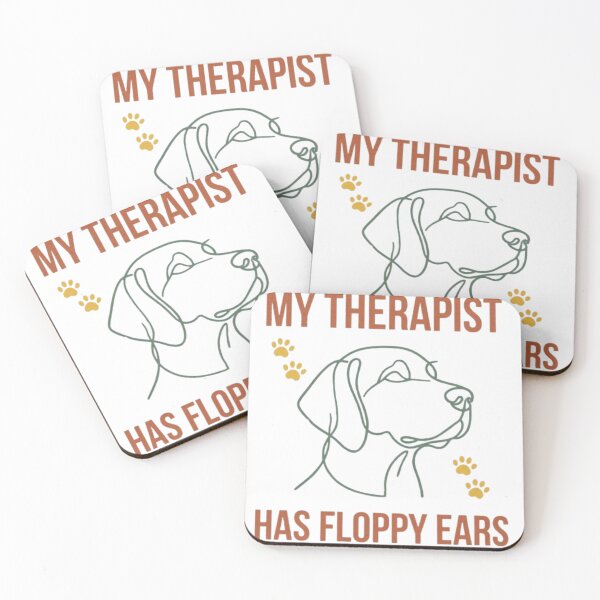 Item preview, My Therapist Has Floppy Ears - Cute & Funny Dog Lover designed and sold by Salma.Store.