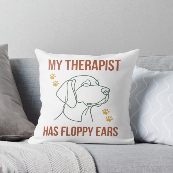 Item preview, My Therapist Has Floppy Ears - Cute & Funny Dog Lover designed and sold by Salma.Store.
