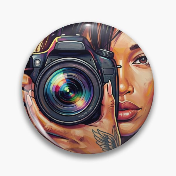 Item preview, Camera Girl abstract designed and sold by STA.TIC.