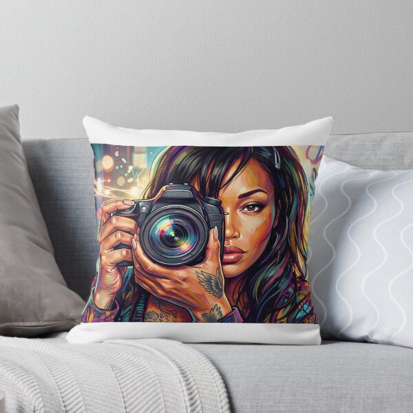 Item preview, Camera Girl abstract designed and sold by STA.TIC.