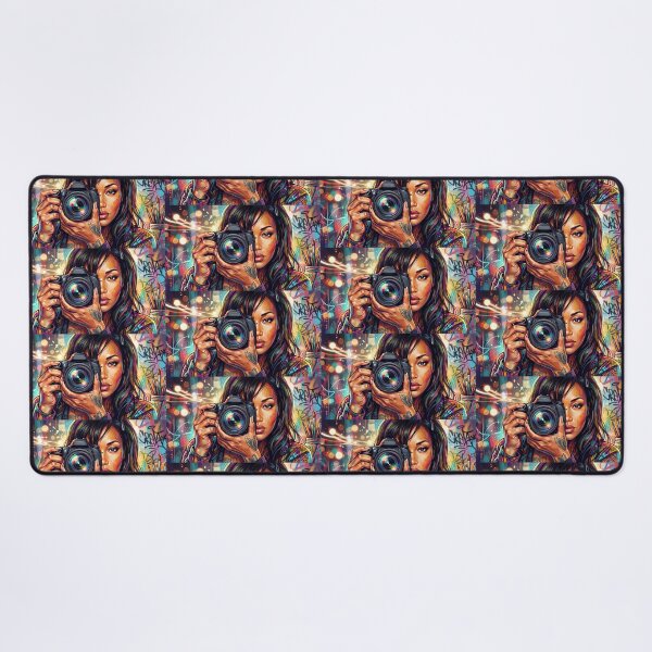 Item preview, Camera Girl abstract designed and sold by STA.TIC.