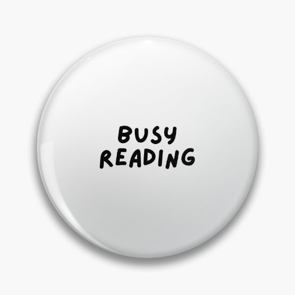 Item preview, Busy Reading | Bookish | Booktok | Funny designed and sold by The Turquoise Brush.