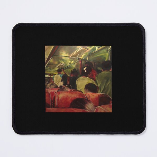 Item preview, The Least Crowded Bus Nostalgic Transit Oil Painting designed and sold by Moonmorc.