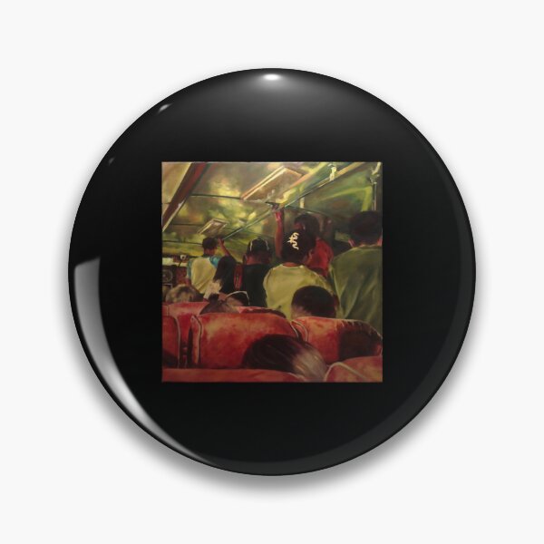 Item preview, The Least Crowded Bus Nostalgic Transit Oil Painting designed and sold by Moonmorc.