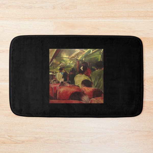 Item preview, The Least Crowded Bus Nostalgic Transit Oil Painting designed and sold by Moonmorc.
