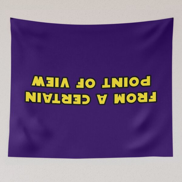 Item preview, From a Certain Point of View Upside-Down designed and sold by Karate Octopus.